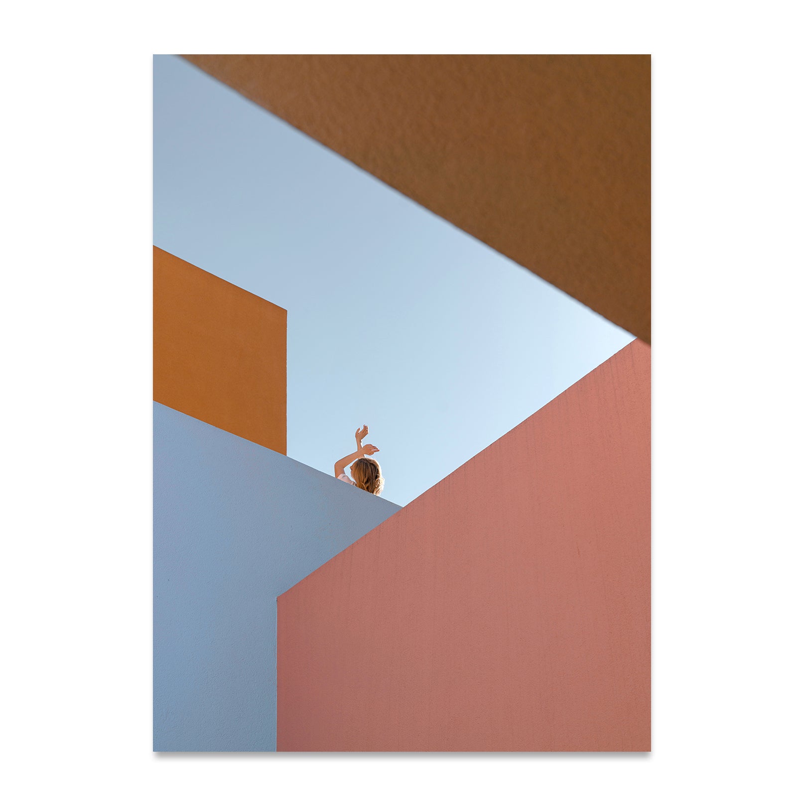 Paper Collective - Angular Afternoon Poster | 50 x 70 cm