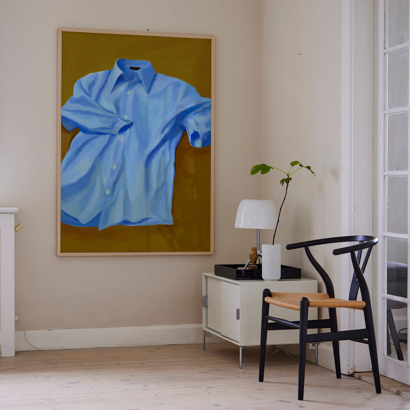 Paper Collective - Blue Shirt Poster | 100 x 140 cm