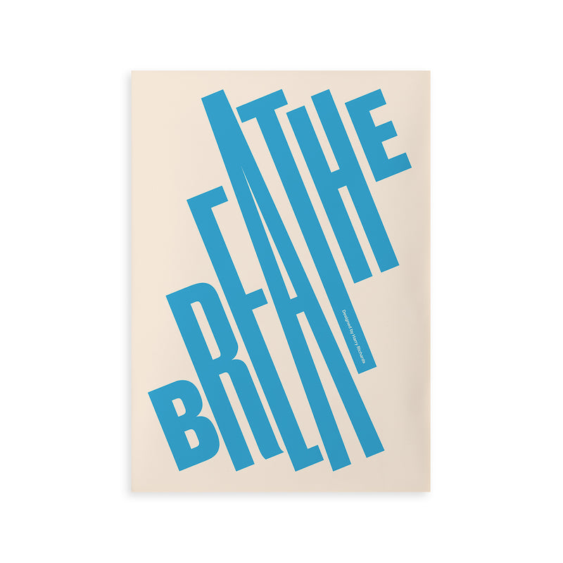 Paper Collective - Breathe Poster | 50 x 70 cm