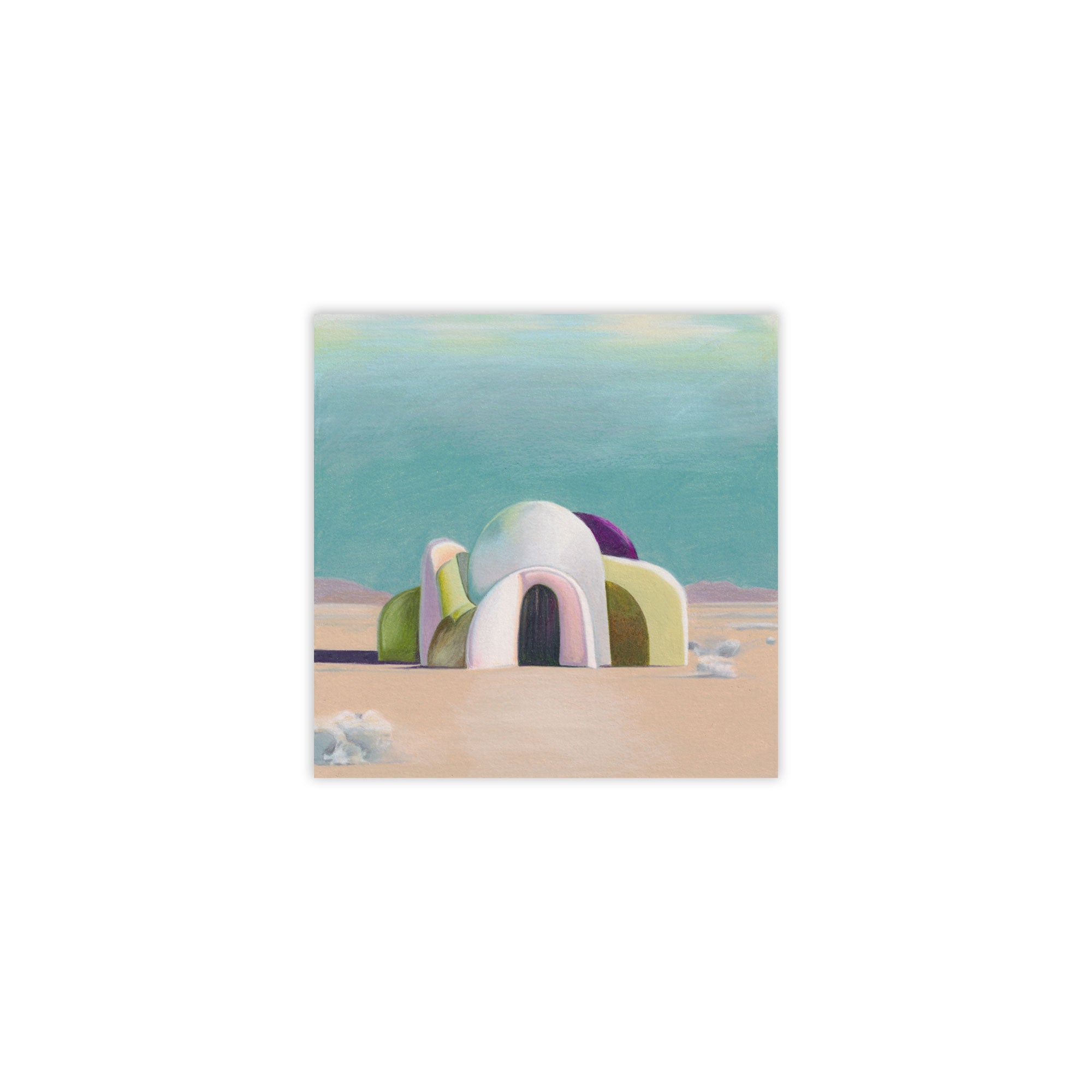 Paper Collective - Shrine Poster | 30 x 30 cm