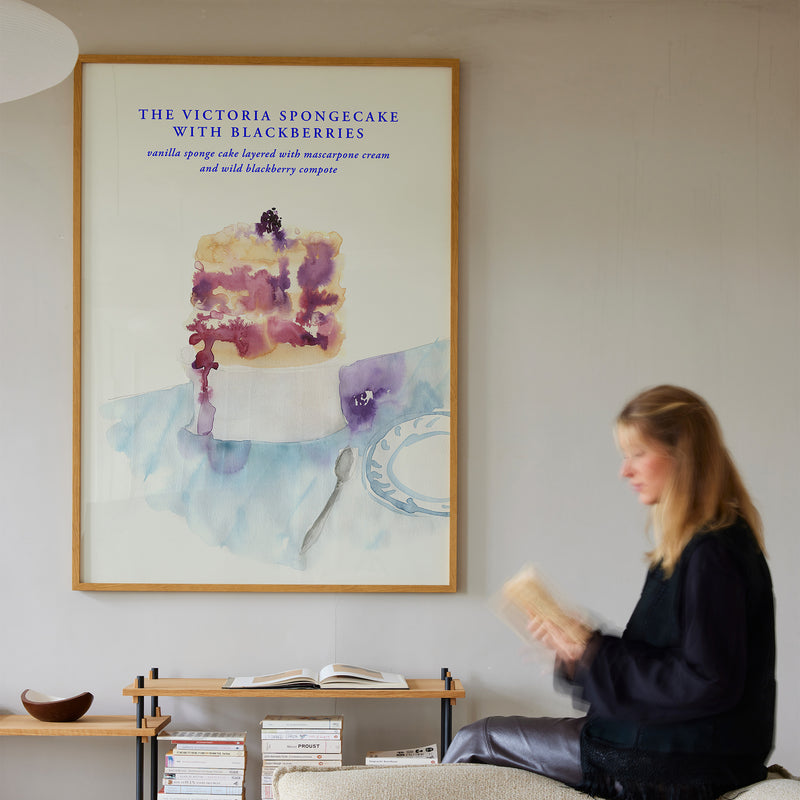 Paper Collective - The Victoria Spongecake Poster | 100 x 140 cm