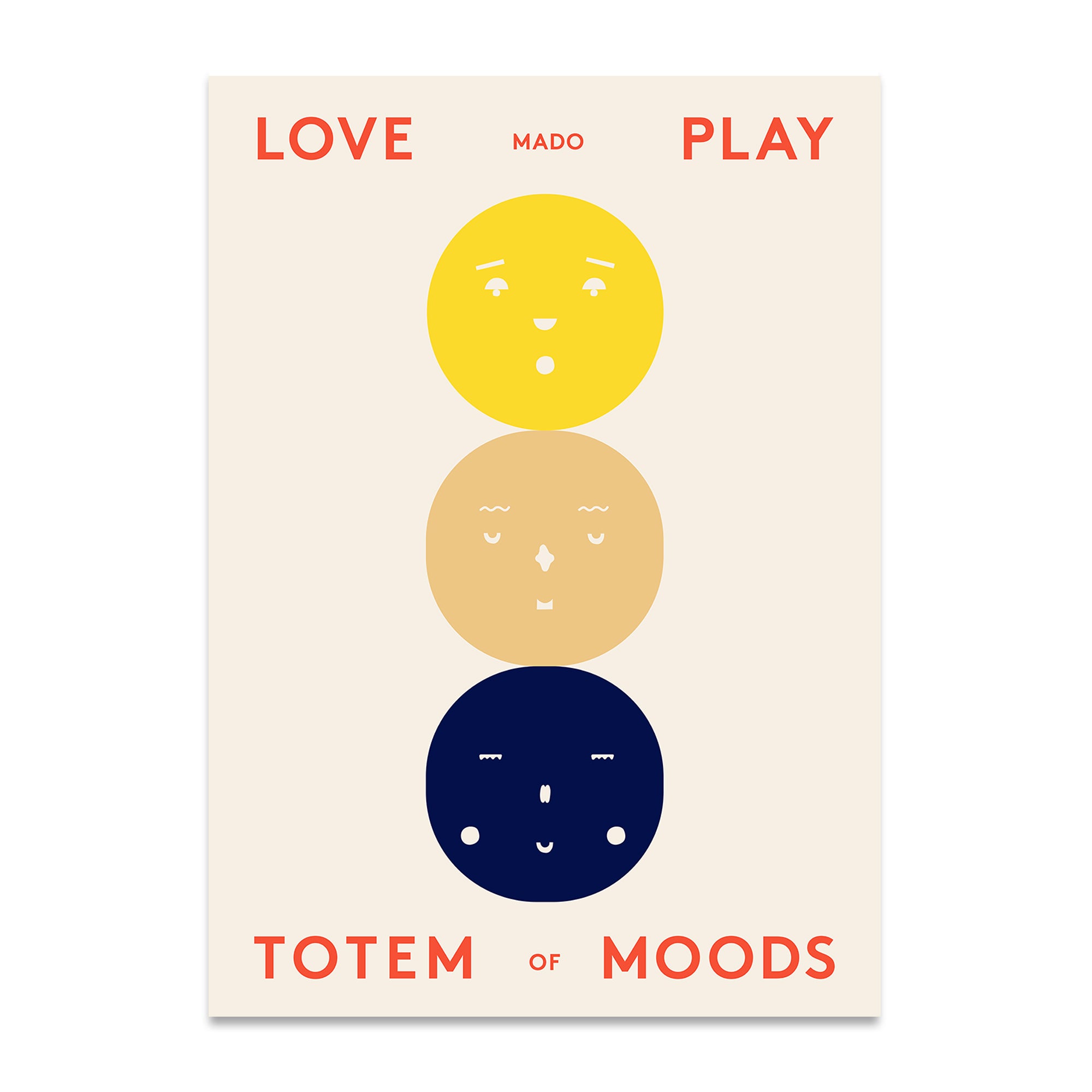 Paper Collective - Totem of Moods Poster | 50 x 70 cm