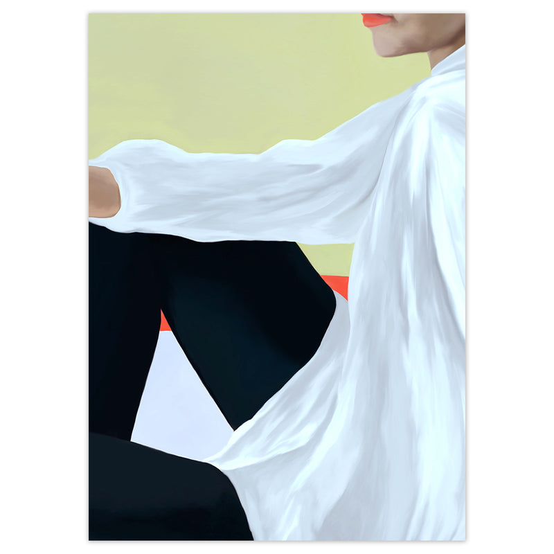 Paper Collective - White Shirt Poster | 100 x 140 cm
