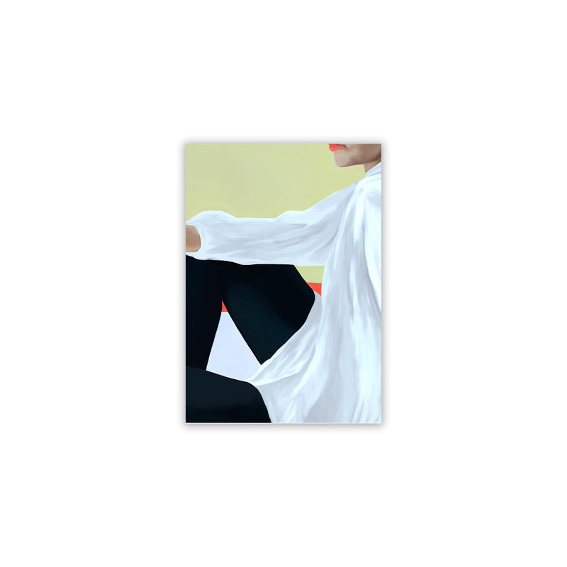 Paper Collective - White Shirt Poster | A4