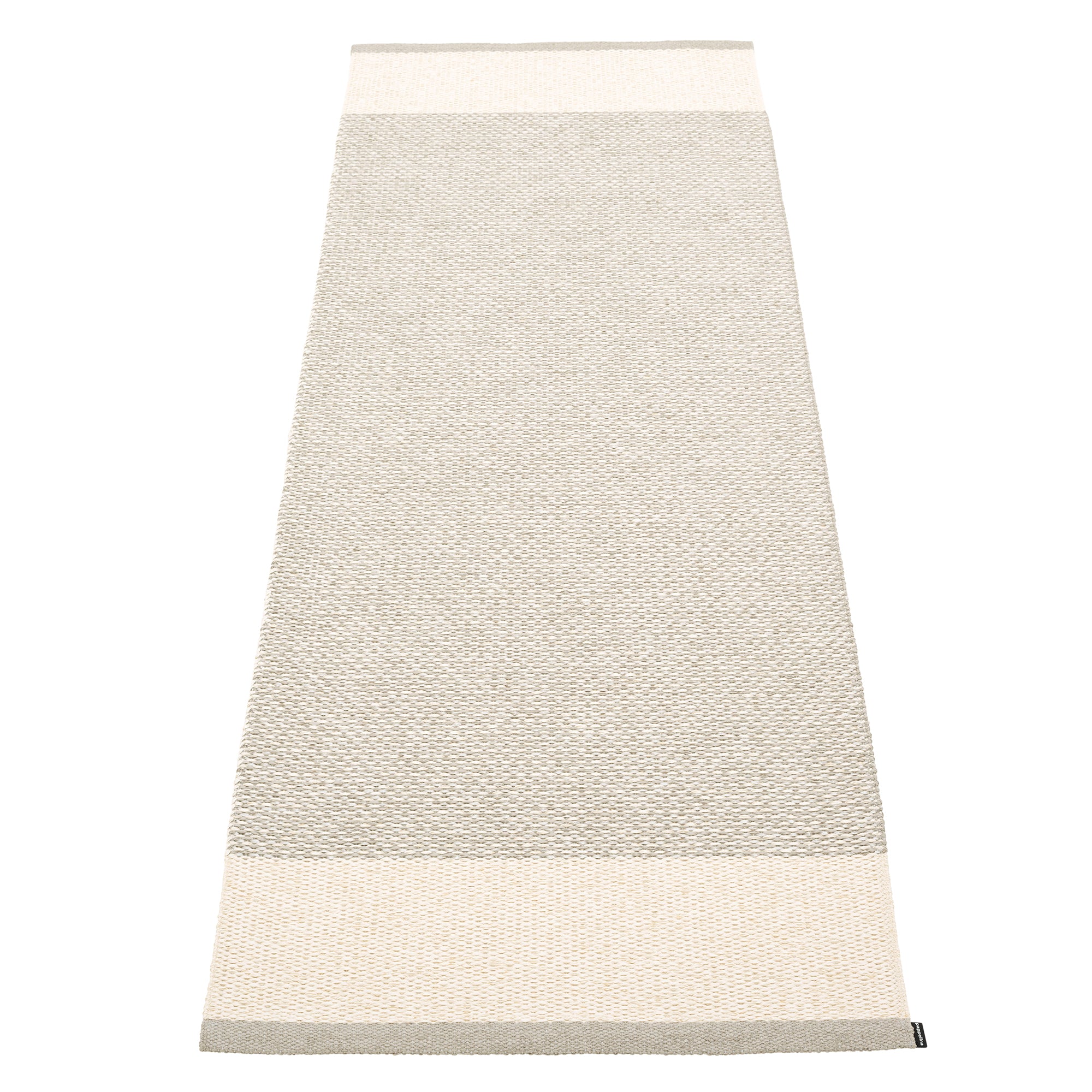 Pappelina - Edit Teppich | 70 x 200 cm / linen / vanilla/stone metallic