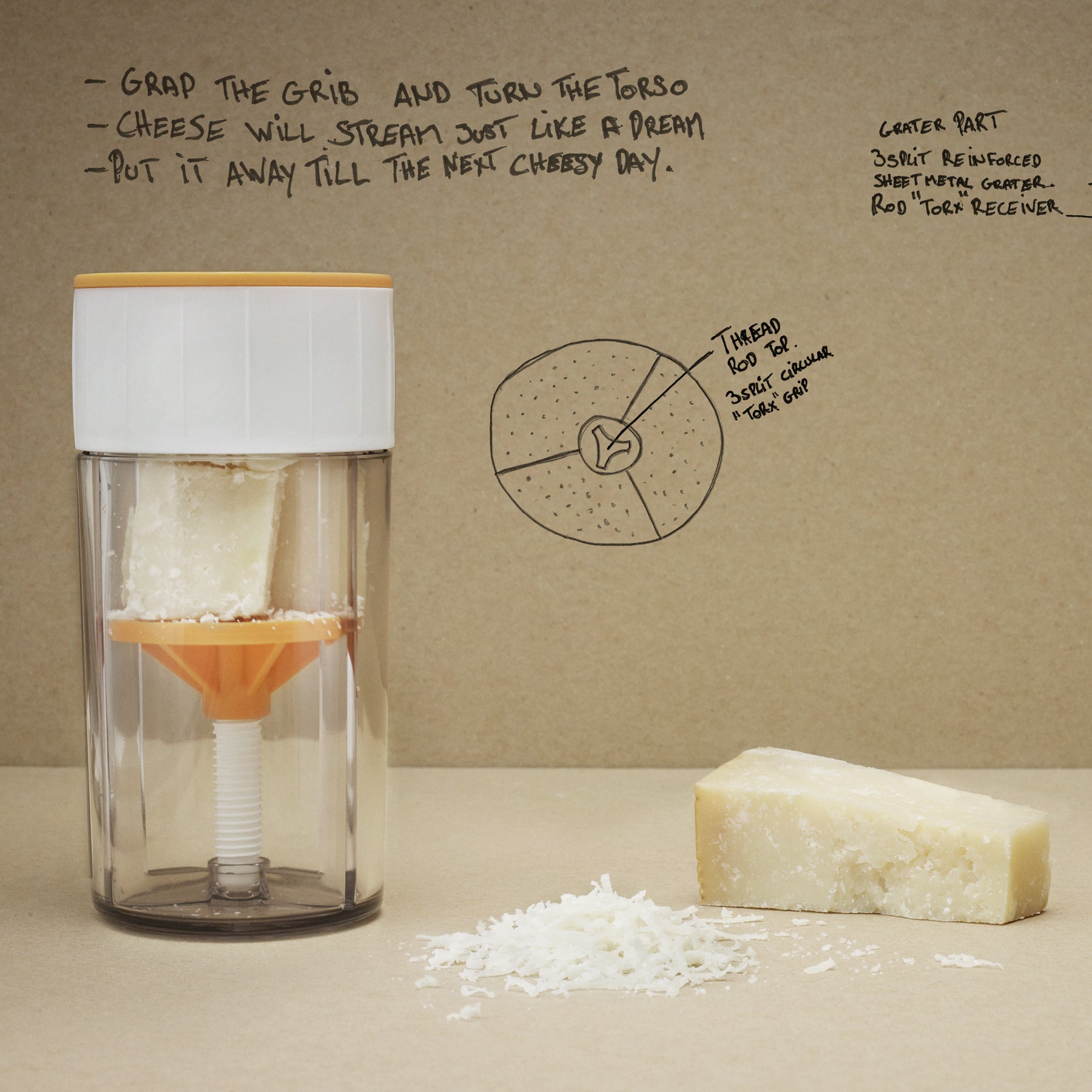 Rig-Tig by Stelton - Cheese-It Parmesanreibe