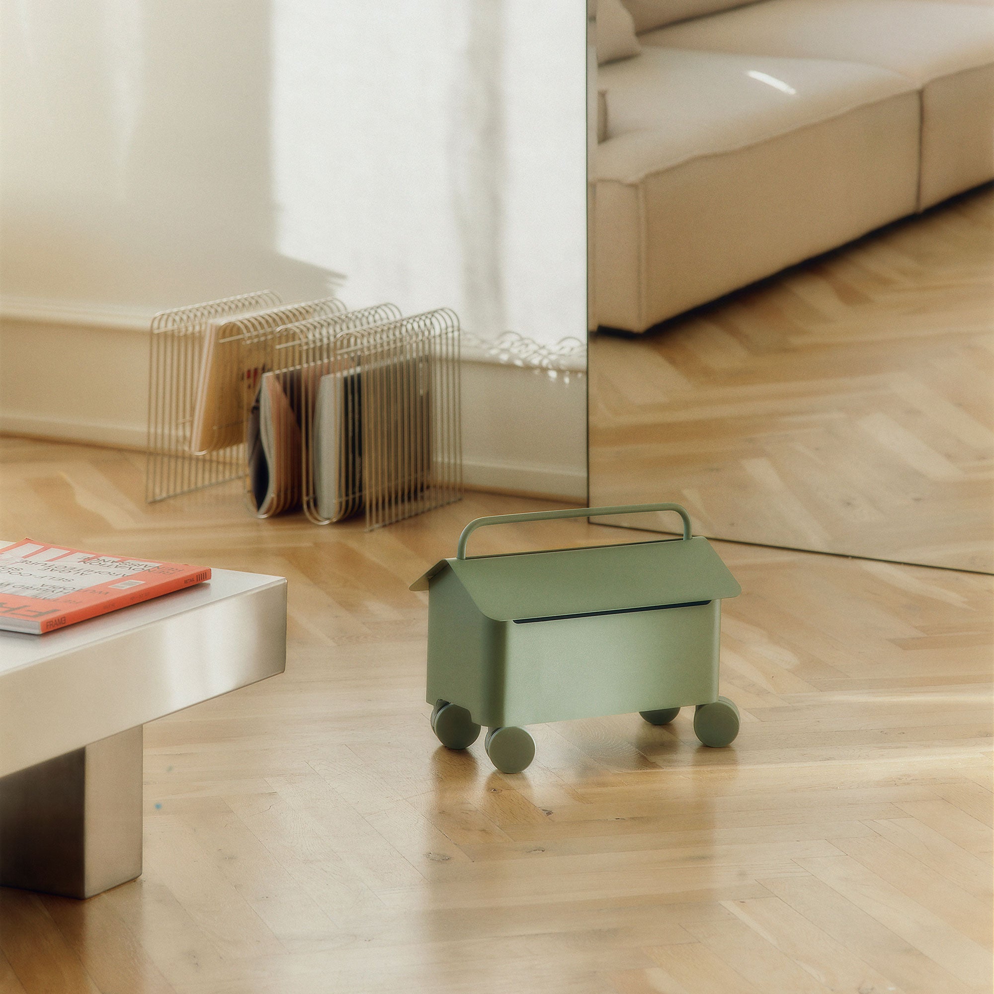 Pedestal - Cable Villa | mossy green
