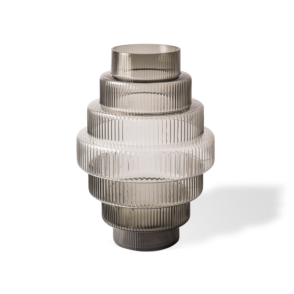 POLSPOTTEN - Steps Vase | S / grau