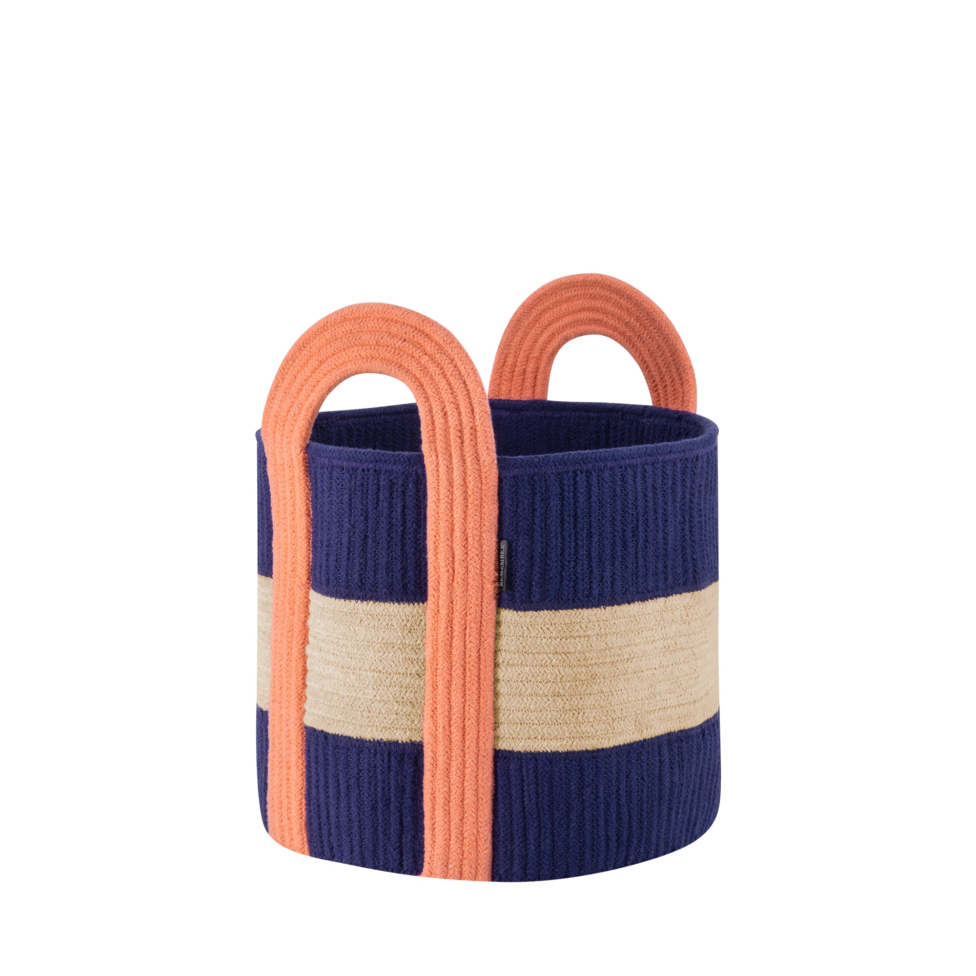 Remember - Korb Colombo | blau/coral