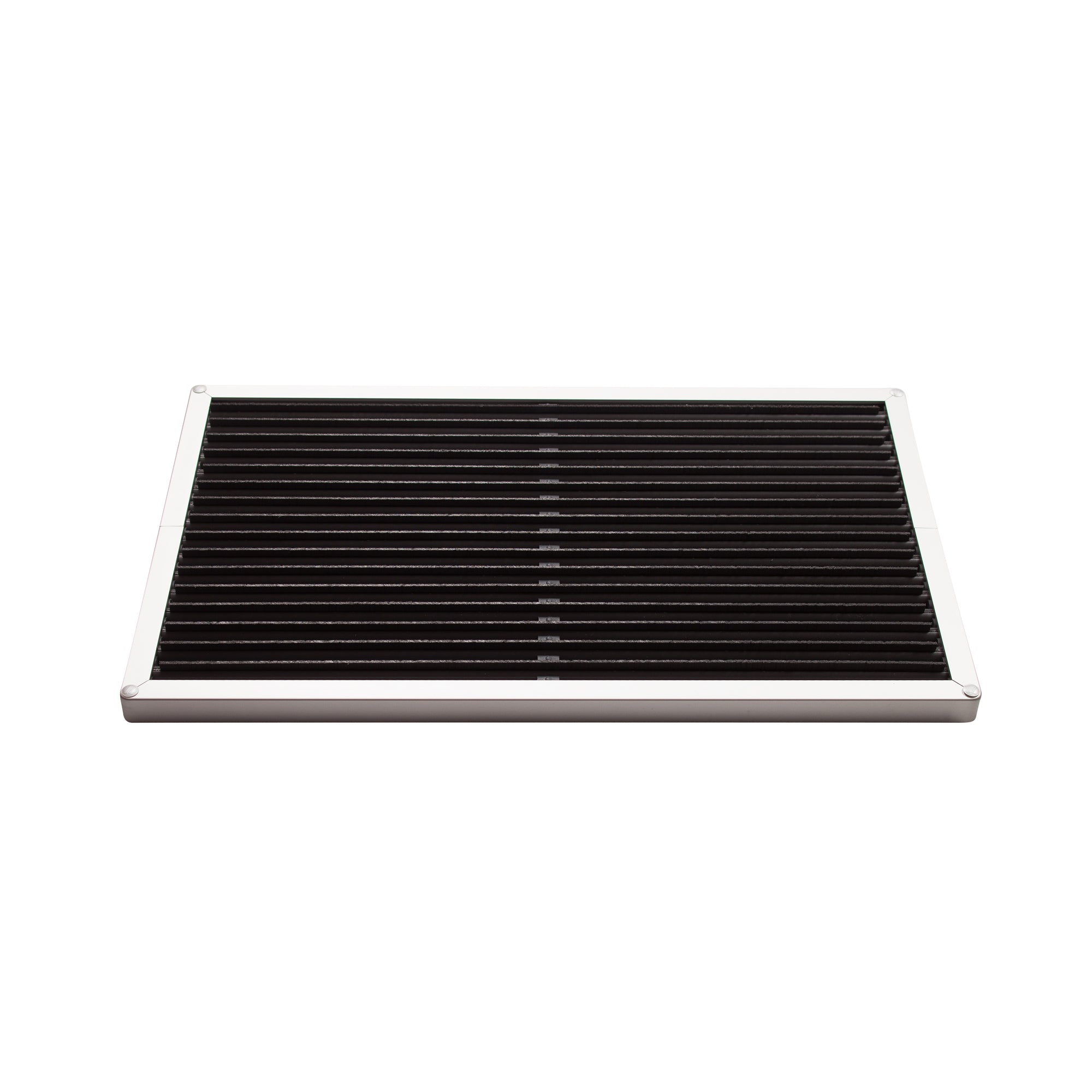 Rizz - Fußmatte door-line 58 × 36 cm | silber