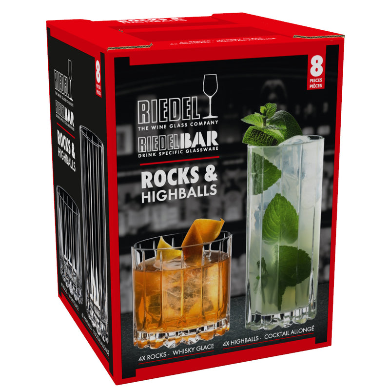 Riedel - Rocks / Highball Bar Trinkgläser-Set | 
