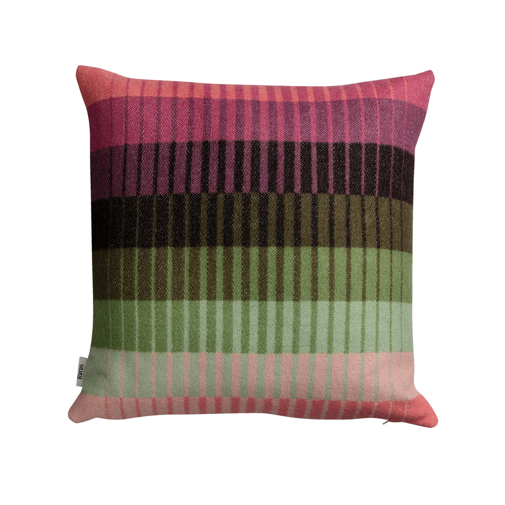 Røros Tweed - Åsmund Gradient Kissen | pink/grün