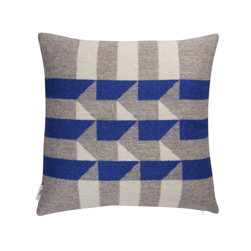 Røros Tweed - KVAM Kissen | blau