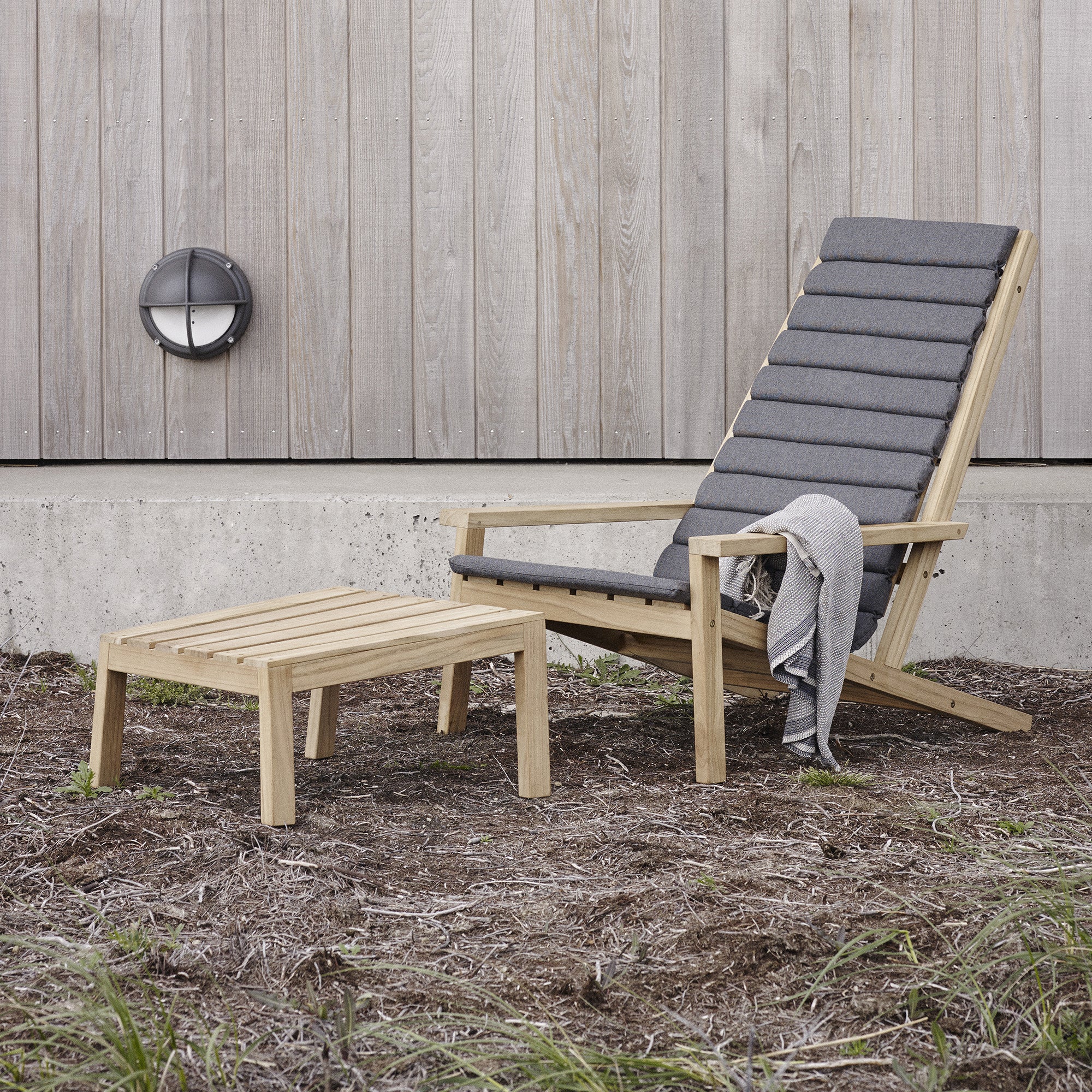 Fritz Hansen - Skagerak Between Lines Deck Stool