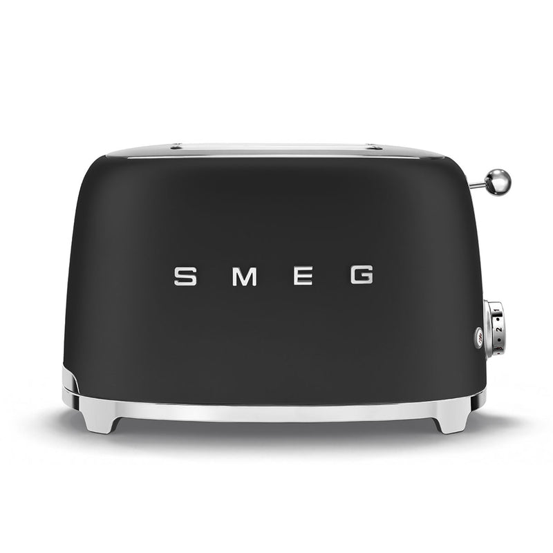 Smeg - 2-Scheiben Toaster TSF01 | Schwarz Matt