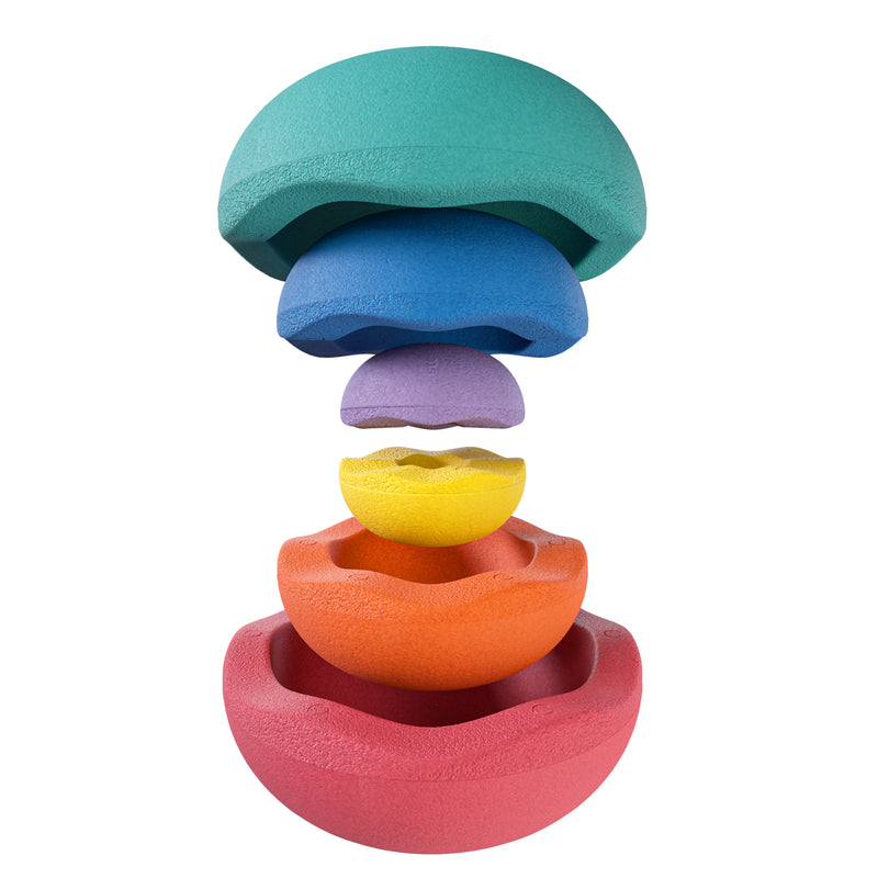 Stapelstein® - Inside Set | 6er-Set / rainbow classic