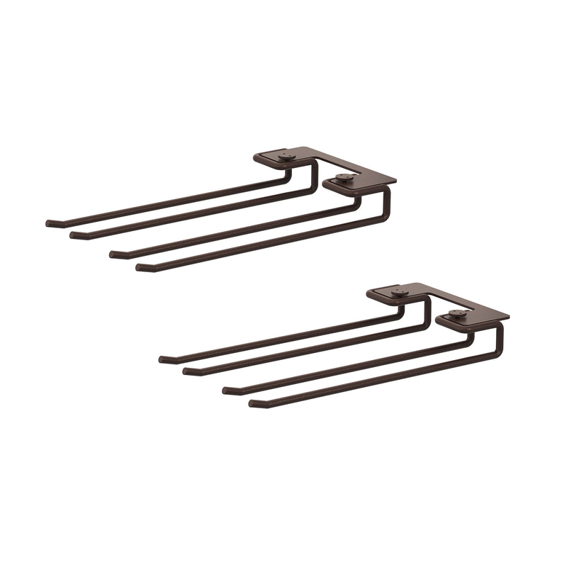 String - Hanger Rack Modul für Weingläser | 16 x 30 cm / dunkelbraun