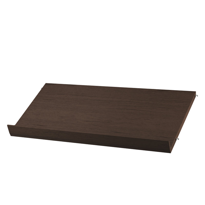 String - Magazin-Ablage (Holz) | 78 x 30 cm / Eiche dunkel
