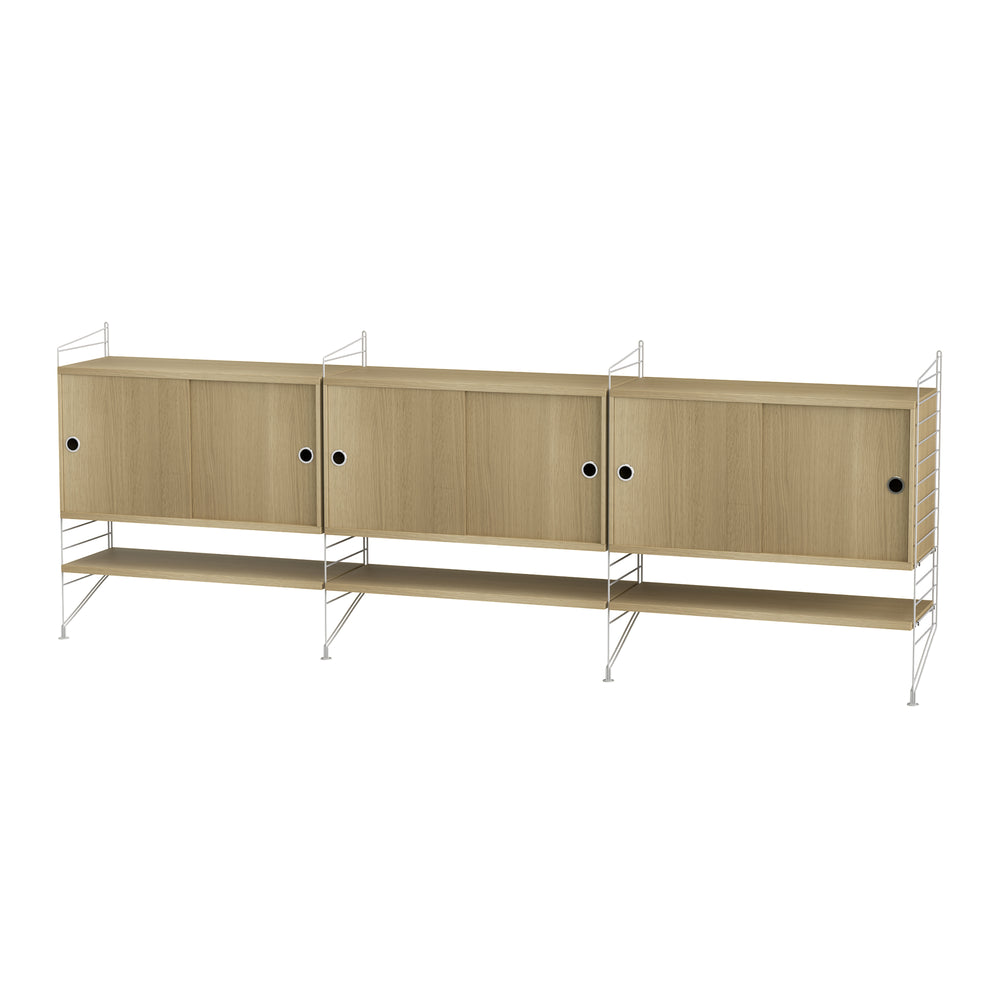 String - Sideboard | Eiche/weiß