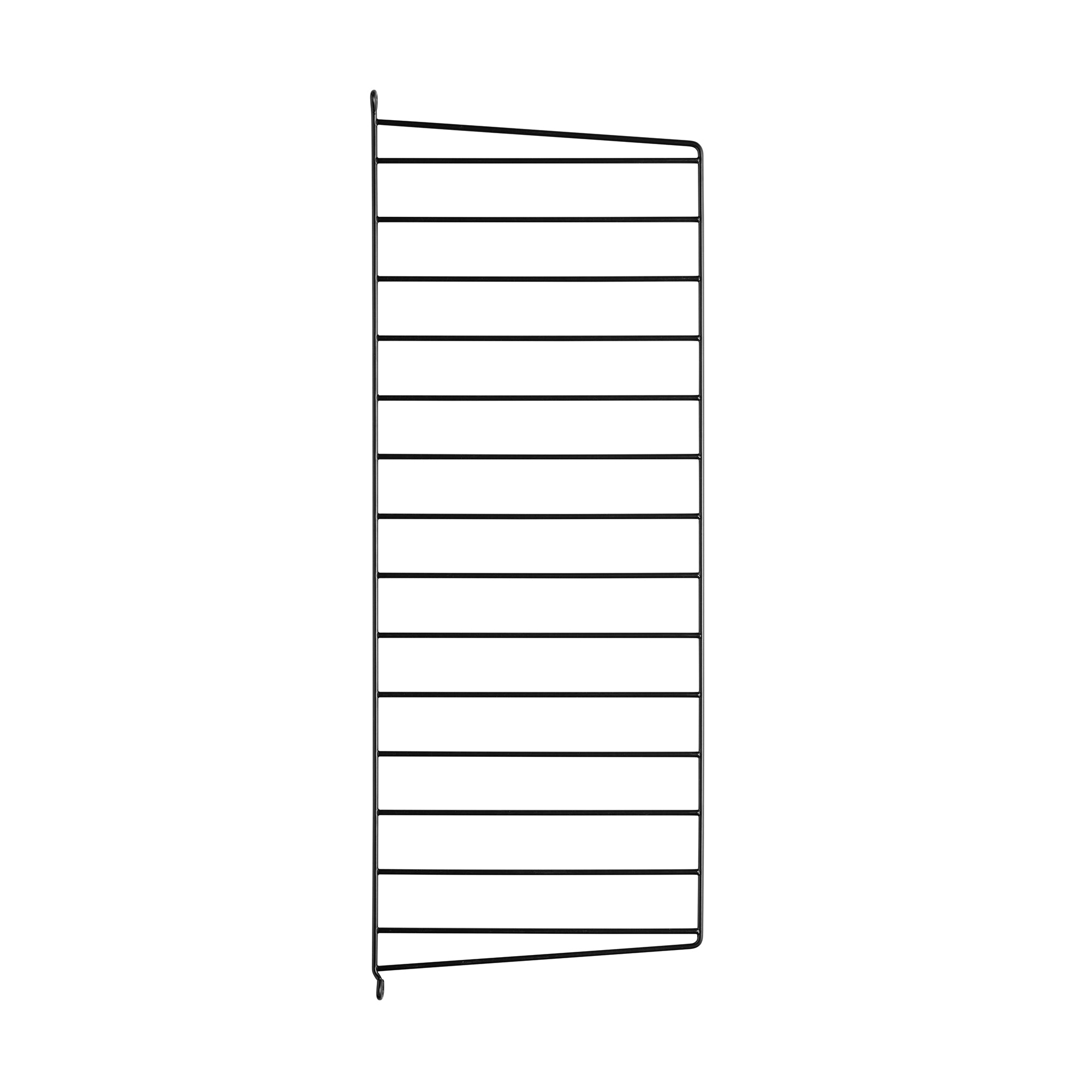 String - Wandleiter 30 cm | einzeln / 75 cm / schwarz