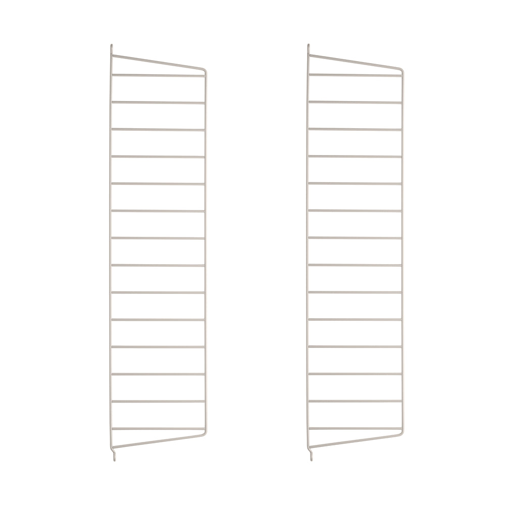 String - Wandleiter 20 cm | 2er-Set / 75 cm / beige