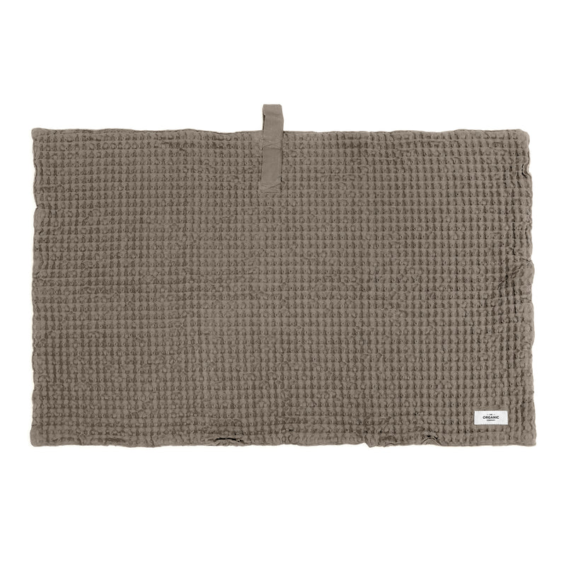 The Organic Company - Big Waffle Badematte | clay