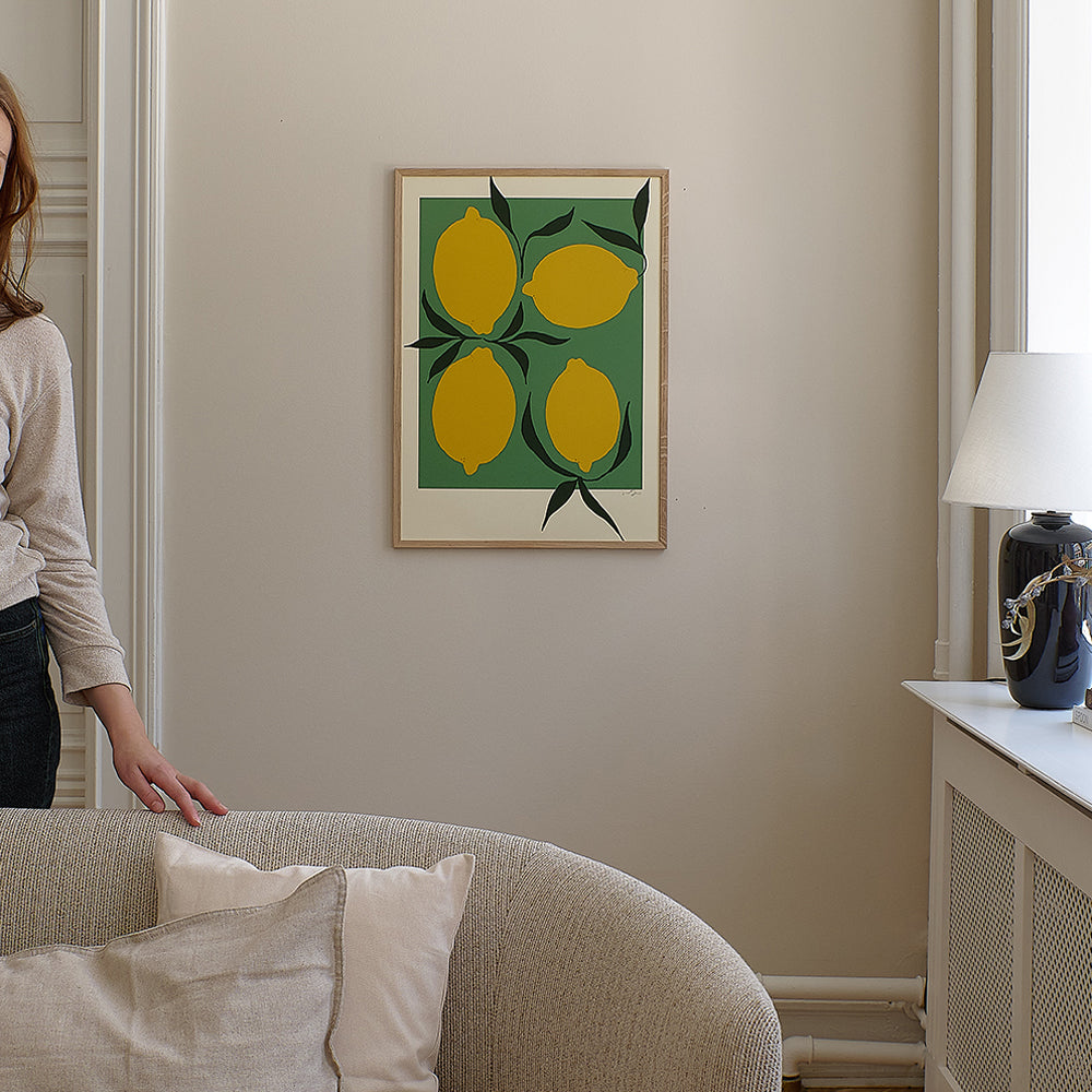 The Poster Club - Green Lemon von Anna Mörner