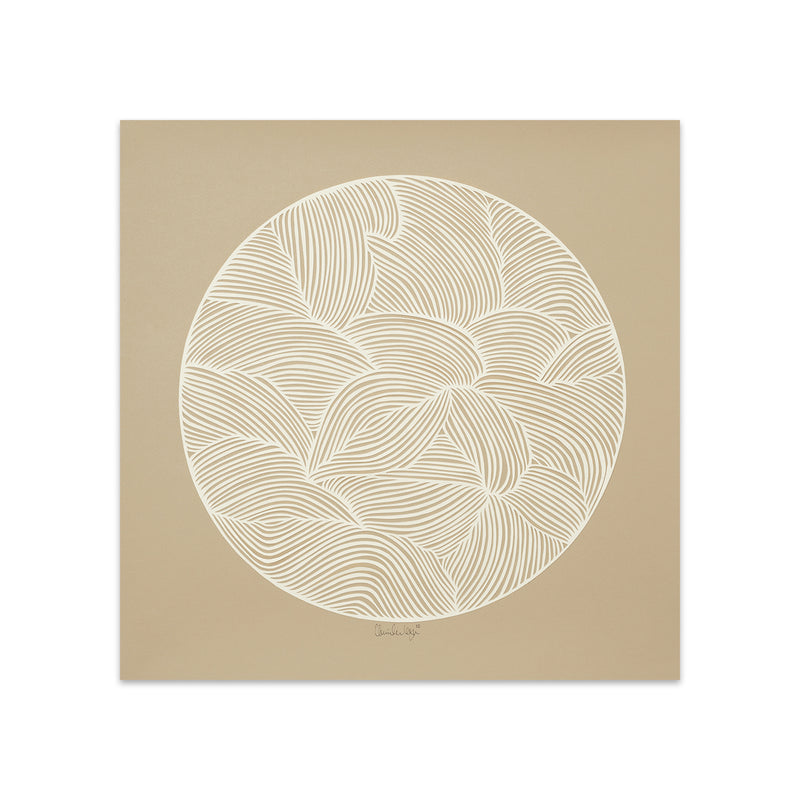 The Poster Club - Moon No. 01 von Little Detroit | 