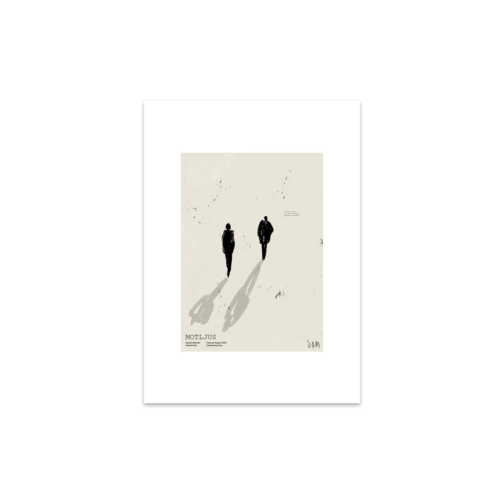 The Poster Club - Motljus von Sandra Blomen Maschinsky | 30 x 40 cm