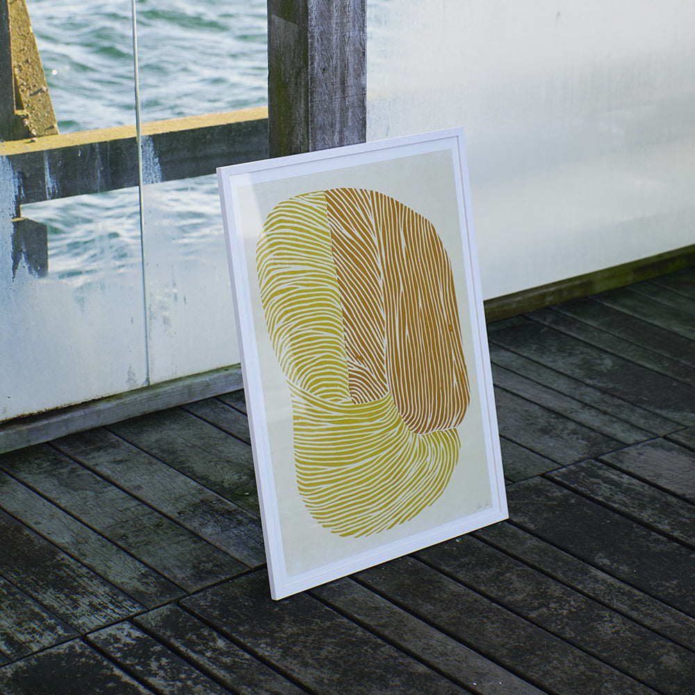 The Poster Club - Yellow Reef von Rebecca Hein