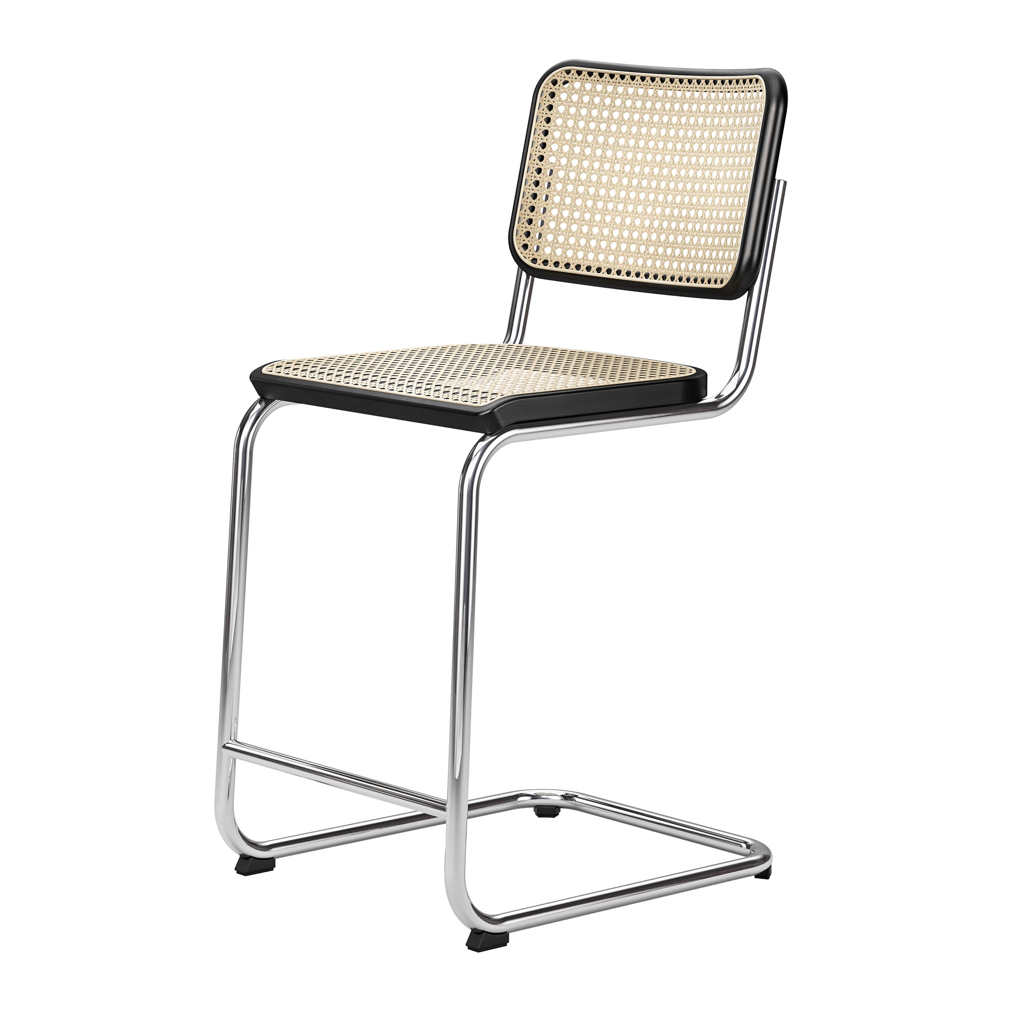Thonet - S 32 VHT Barstuhl | Buche schwarz gebeizt