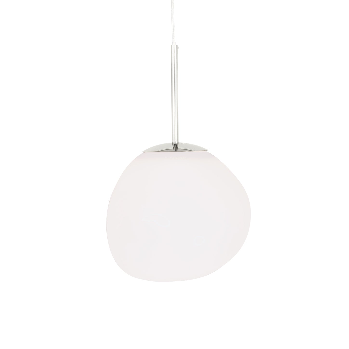 Tom Dixon - Melt Mini Pendelleuchte | opal/silber / LED