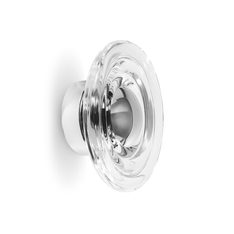 Tom Dixon - Press Surface LED Wandleuchte | mini / clear