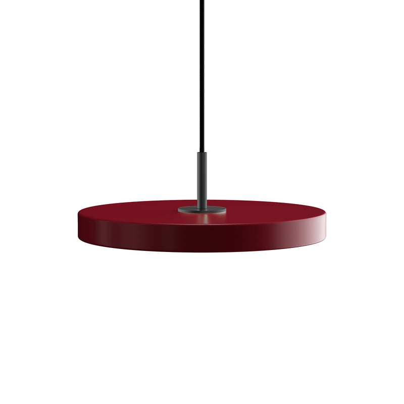 Umage - Asteria Mini LED-Pendelleuchte | schwarz / rubinrot