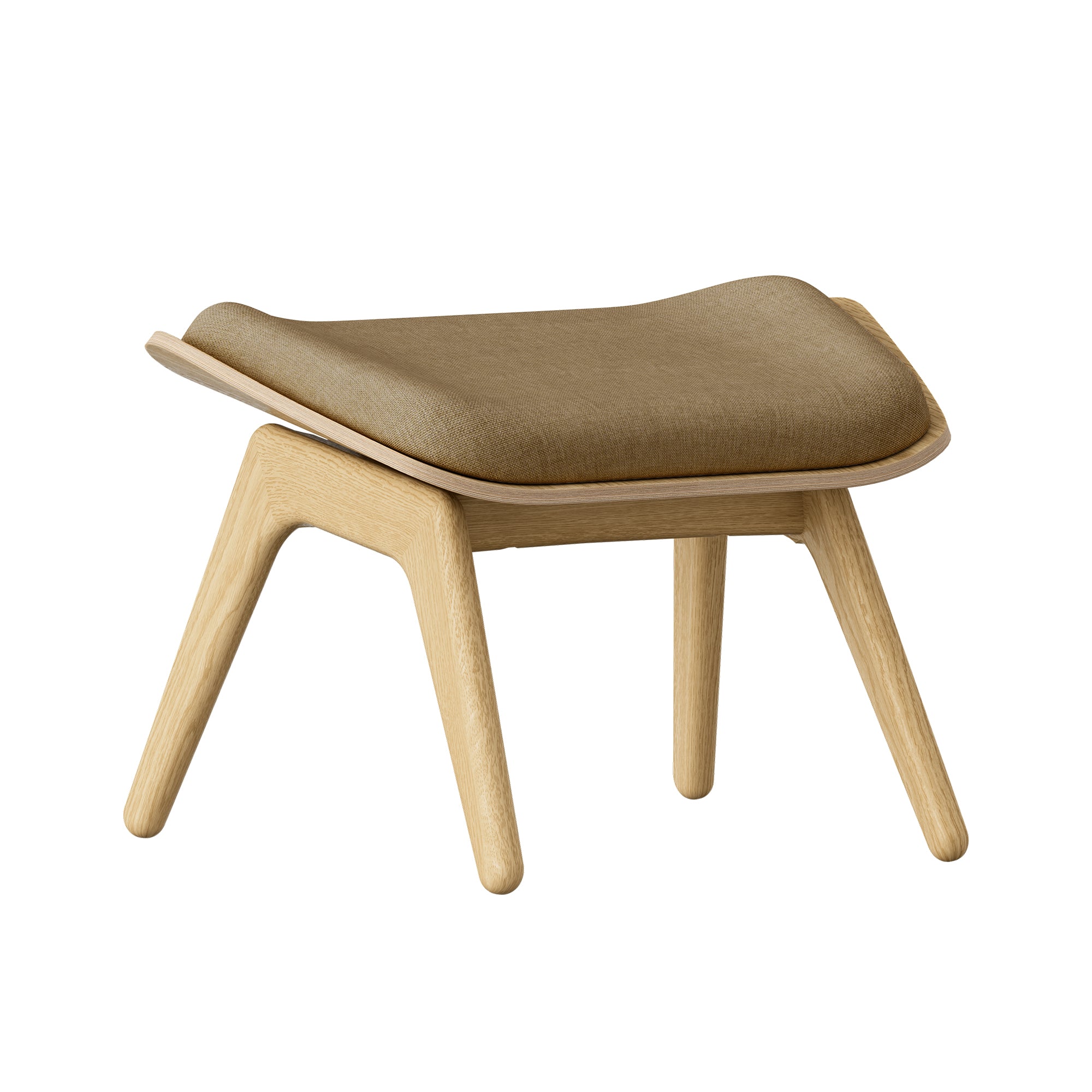 Umage - The Reader Ottoman | Eiche natur  / sugar brown