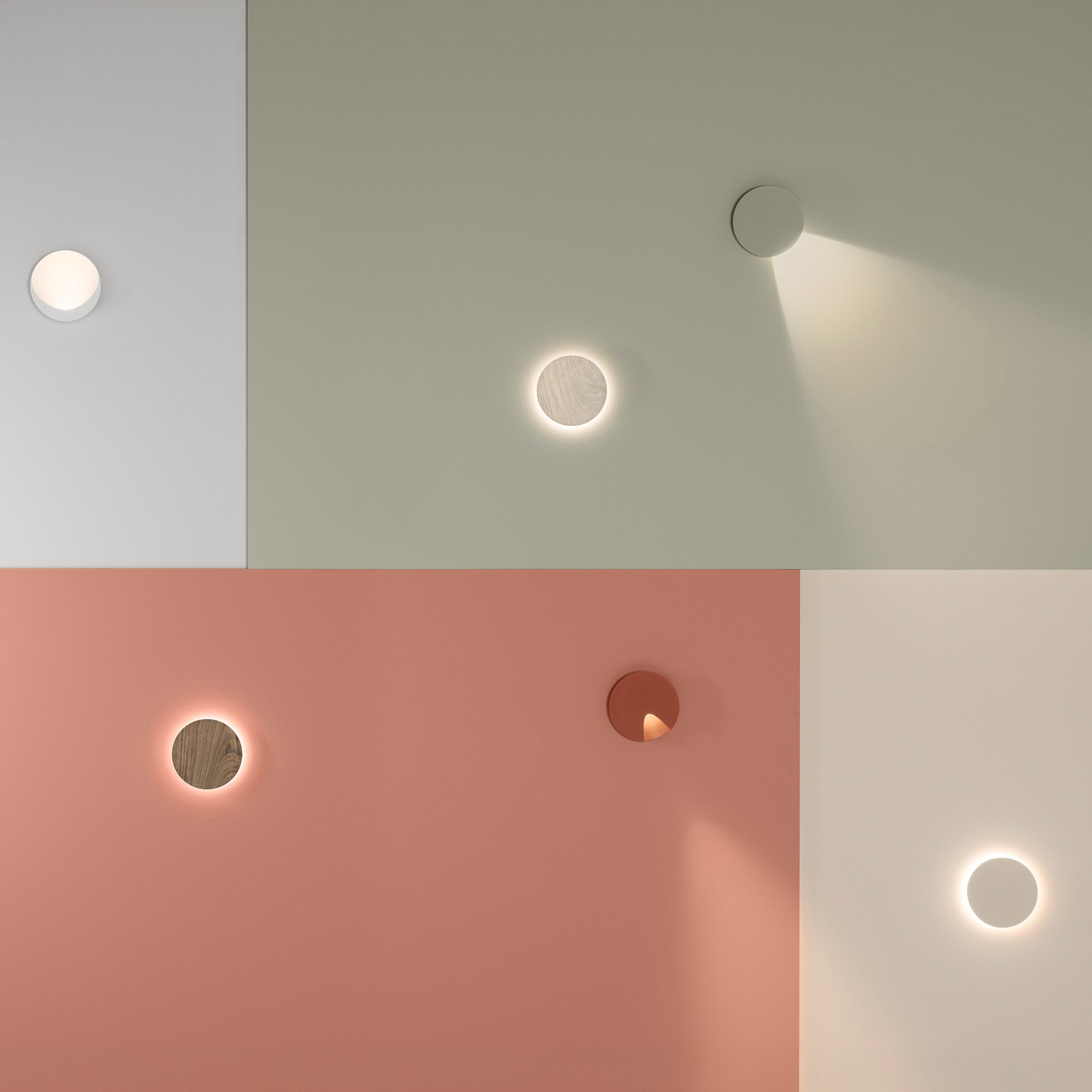 Vibia - Dots 4660 Wandleuchte LED | terra red