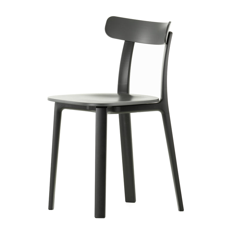 Vitra - All Plastic Chair | Filzgleiter / graphitgrau - two tone