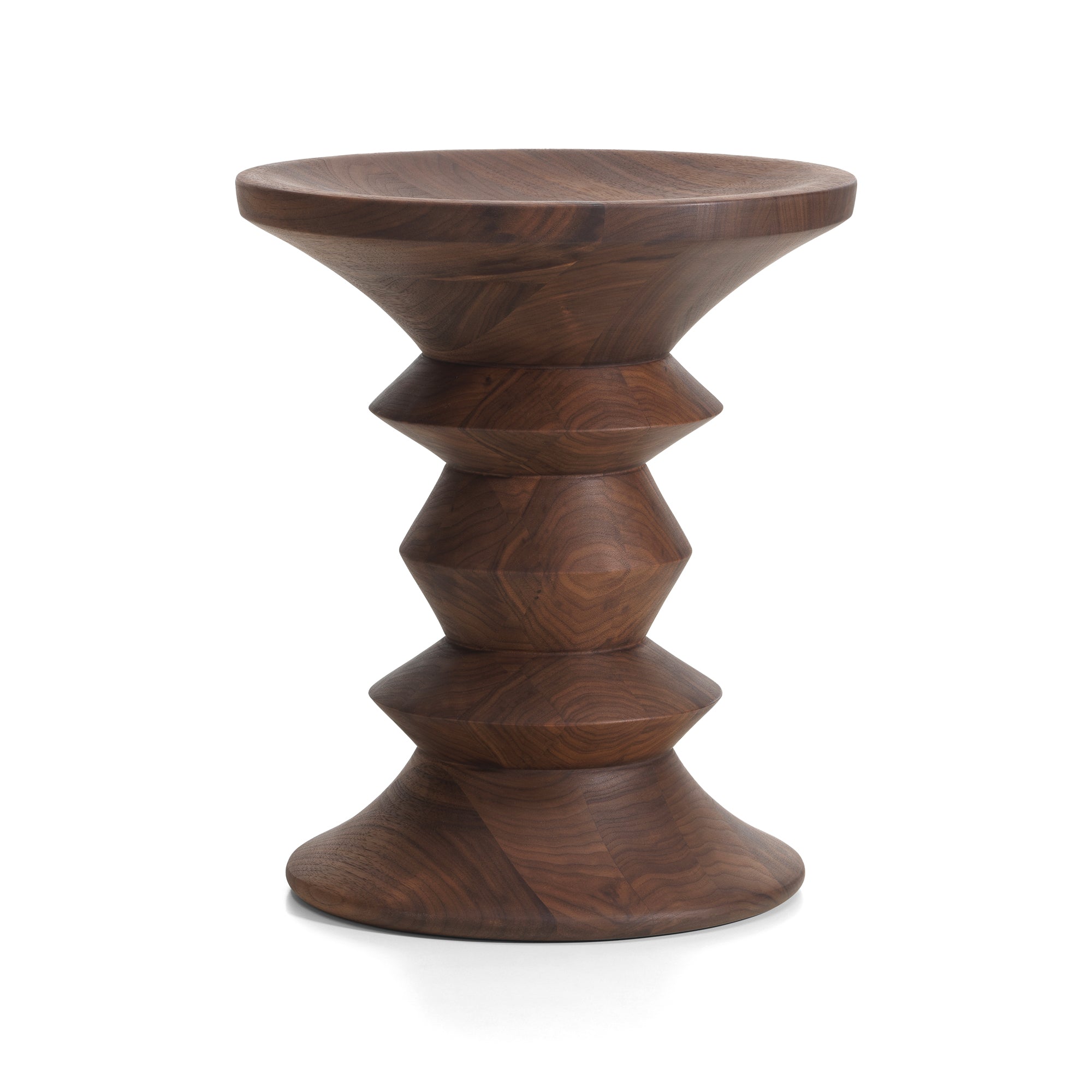 Vitra - Stool | Modell A / Nussbaum dunkel