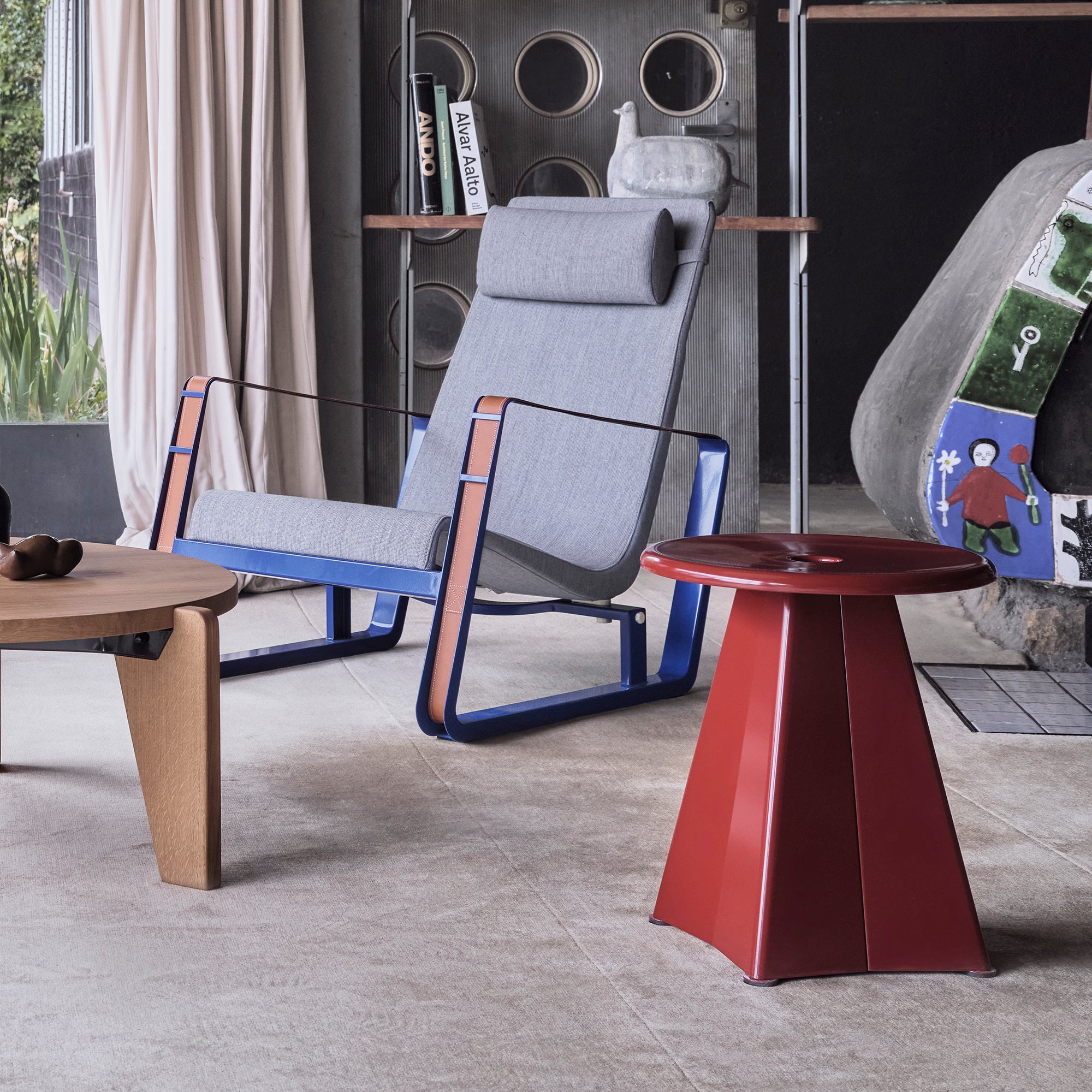 Vitra - Tabouret Métallique Hocker
