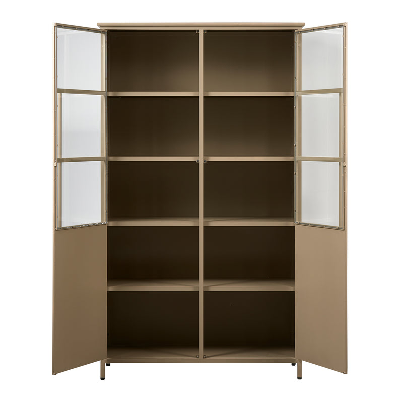 WOOOD - Exhibit Vitrinen Schrank | khaki