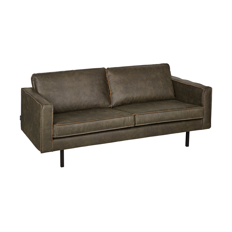 WOOOD Premium - Rodeo Sofa | Ecoleder army / 2,5-Sitzer