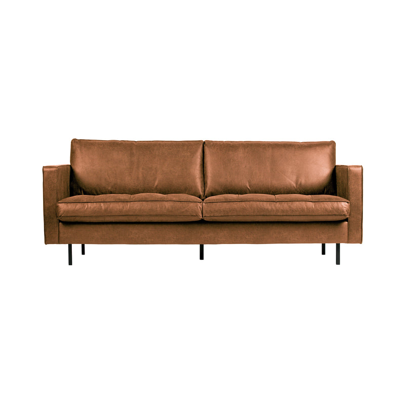WOOOD - Rodeo Classic Sofa | Ecoleder cognac / 2,5-Sitzer