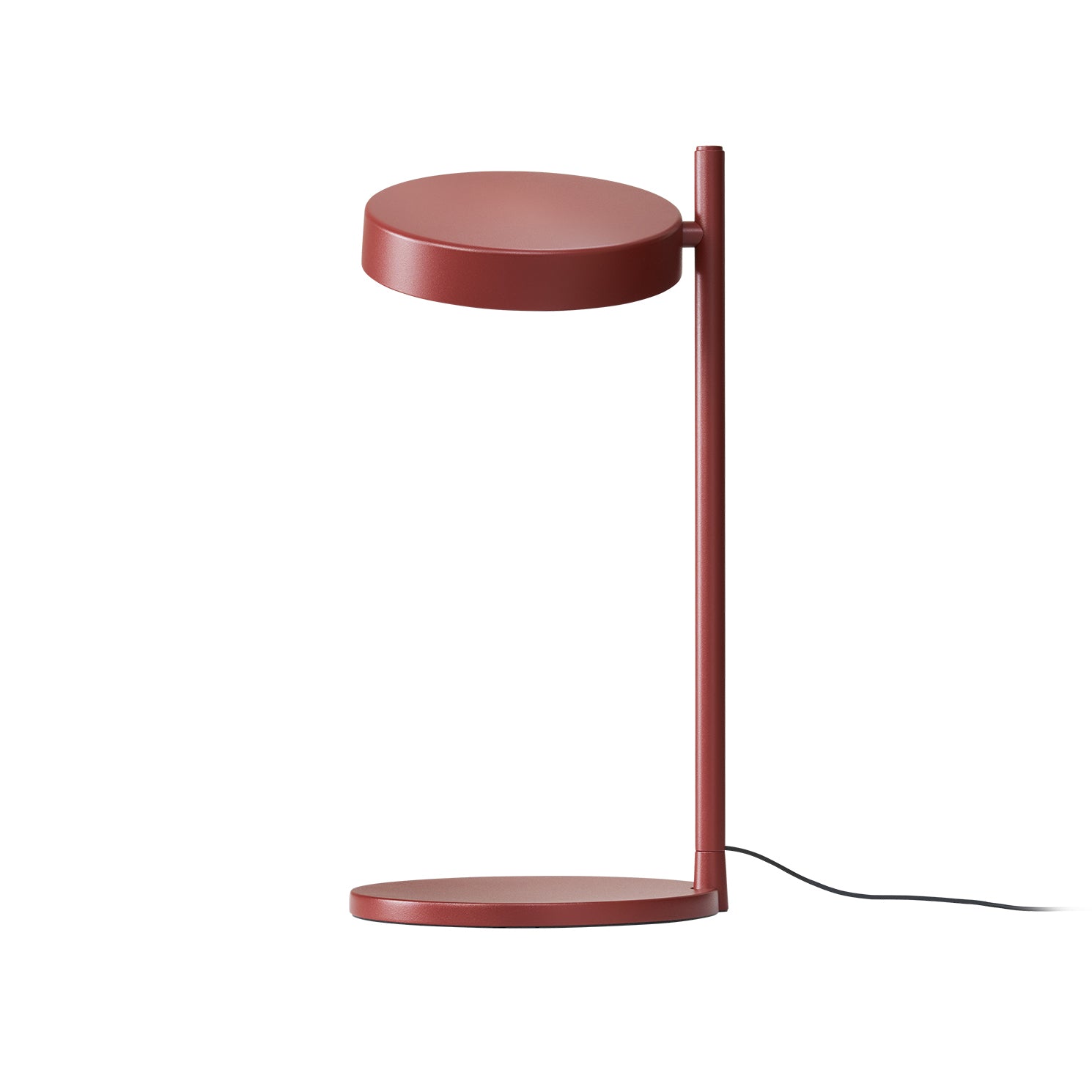 Wästberg - w242 Pastille alu LED Tischleuchte b2 | oxidrot RAL 3009