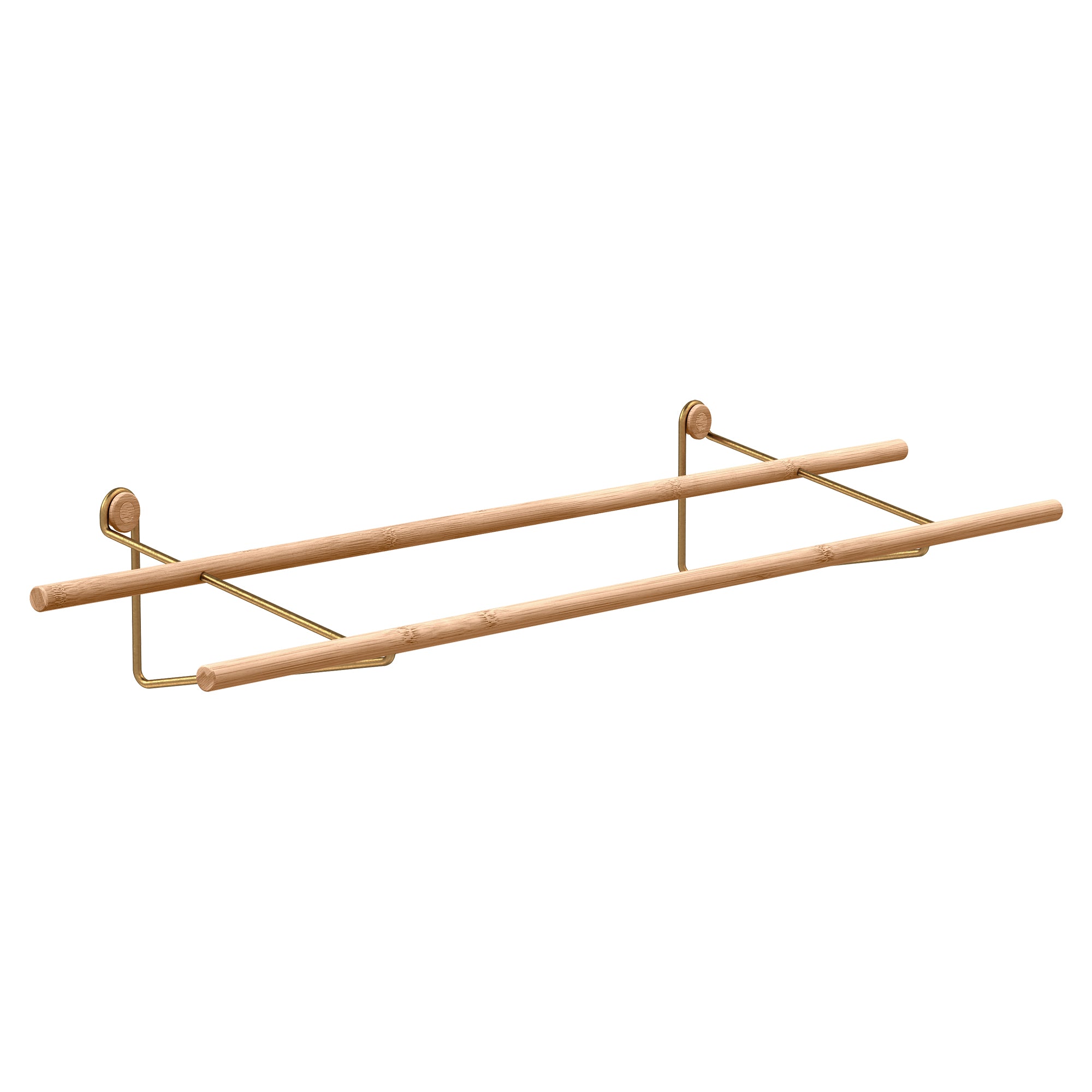 We Do Wood - Shoe Rack | Eiche / Messing