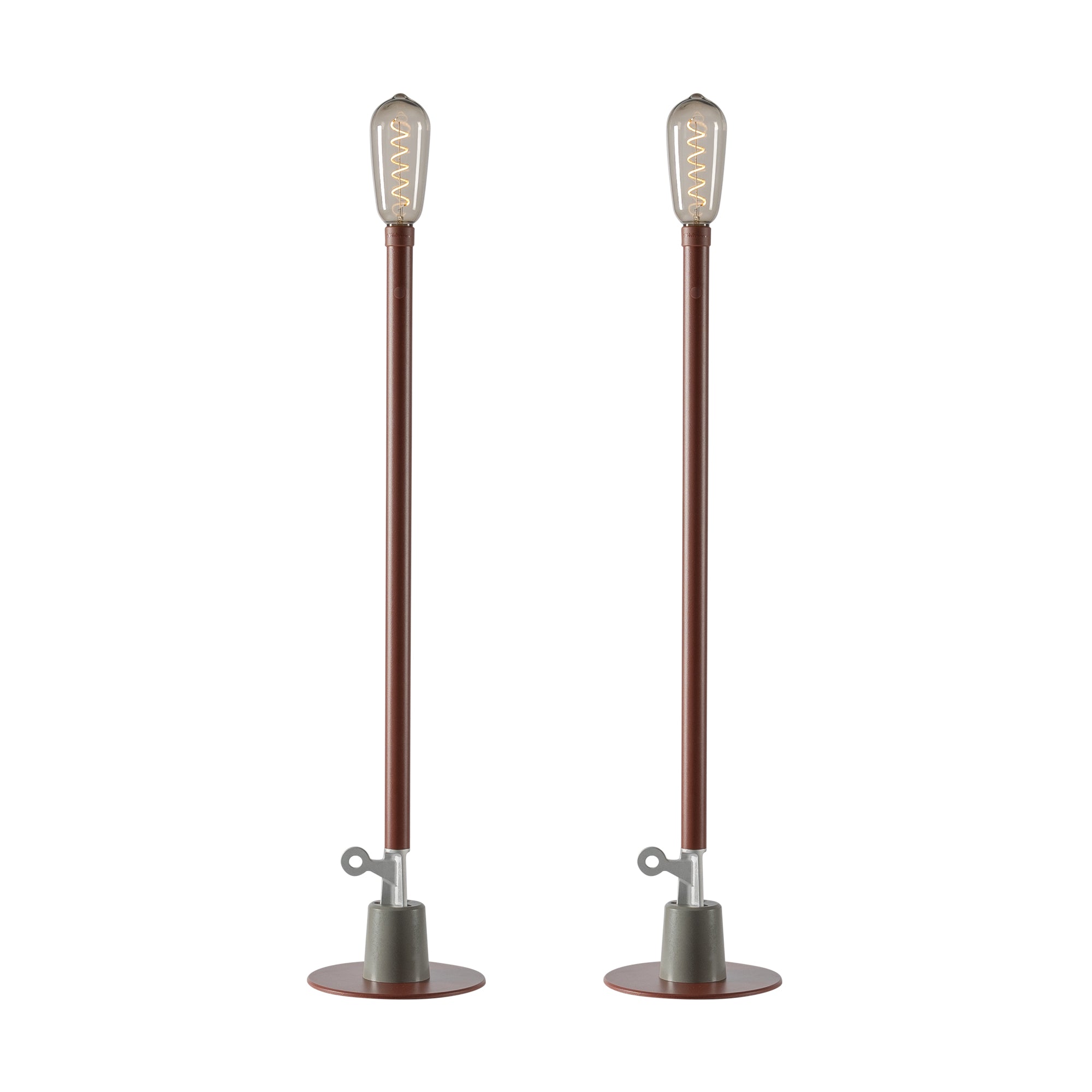 Weltevree - Sticklight LED- Outdoorleuchte (2er-Set) | oxidrot