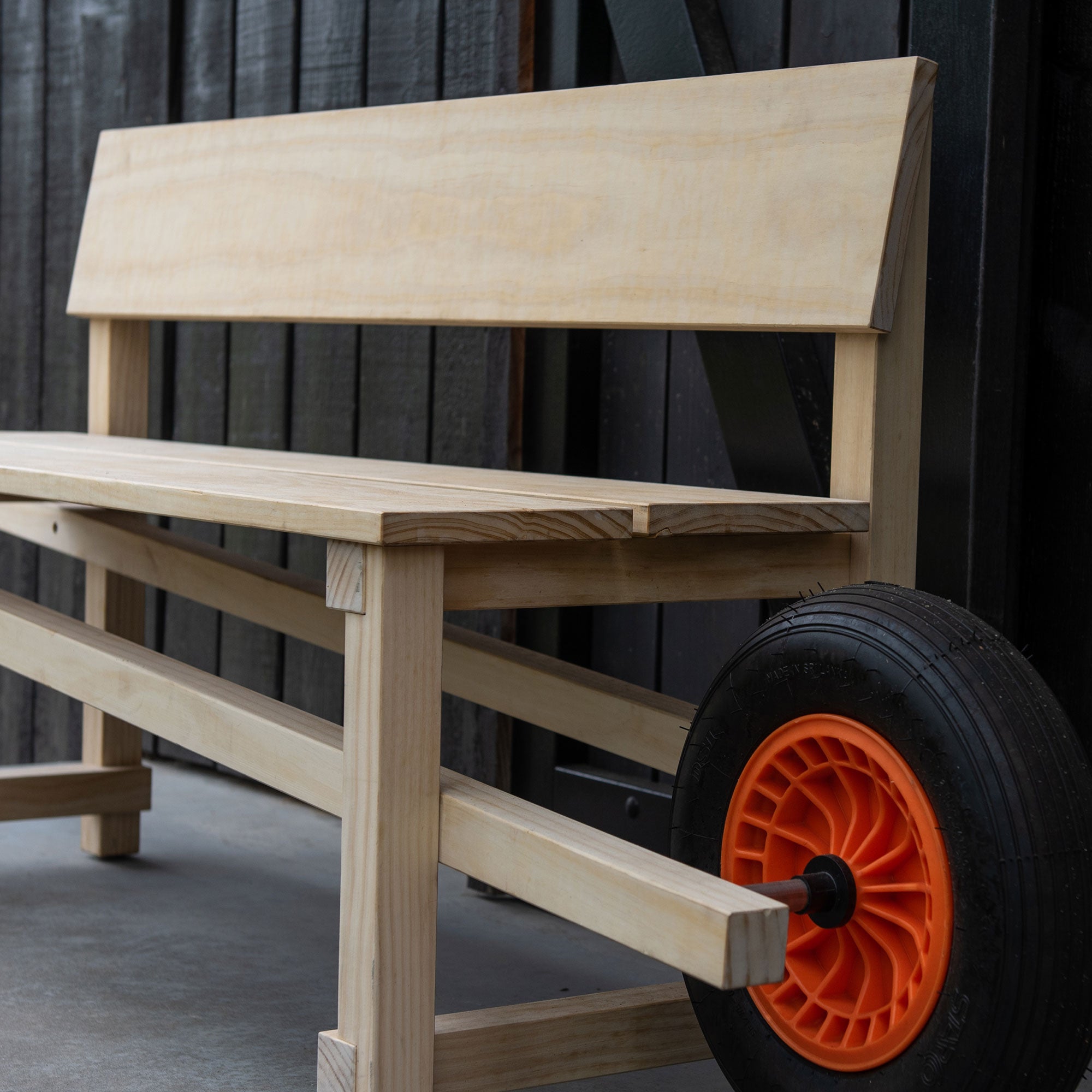 Weltevree - Wheelbench | oak natur
