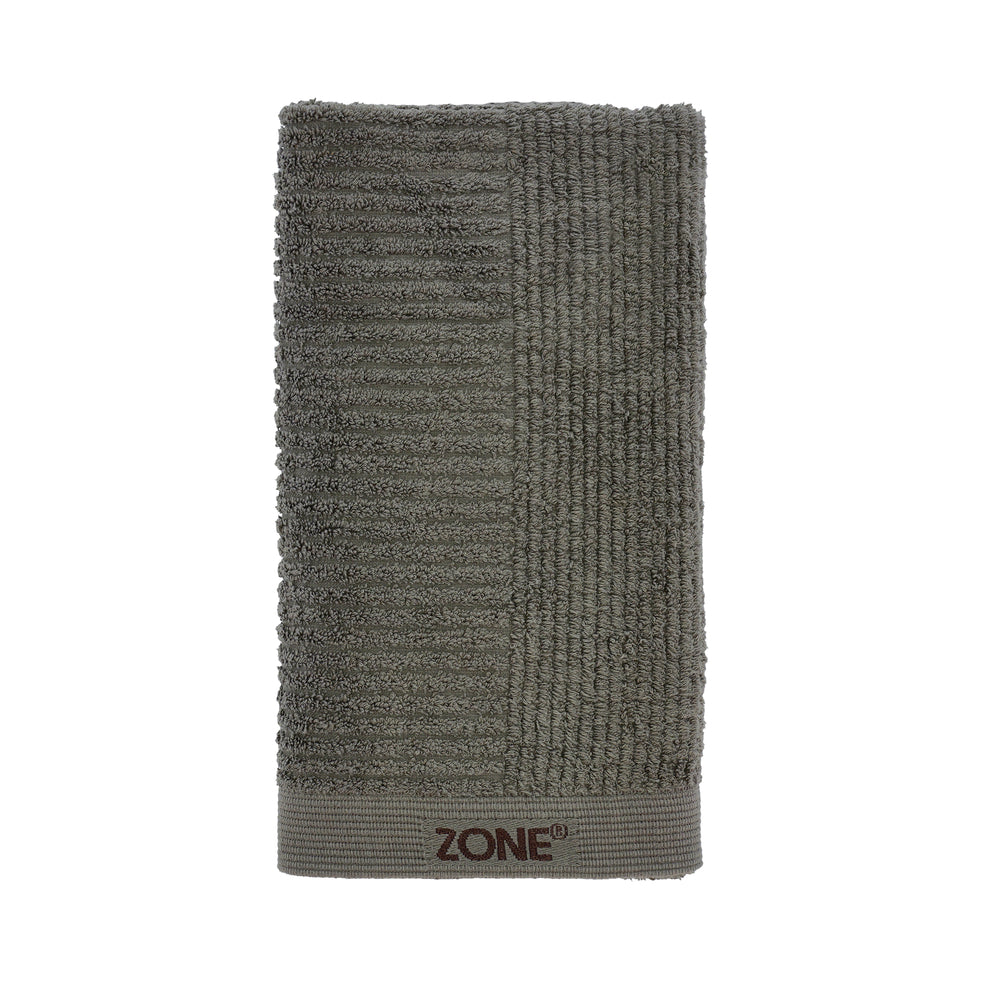 Zone Denmark - Classic Handtuch | 100 x 50 cm / olivgrün