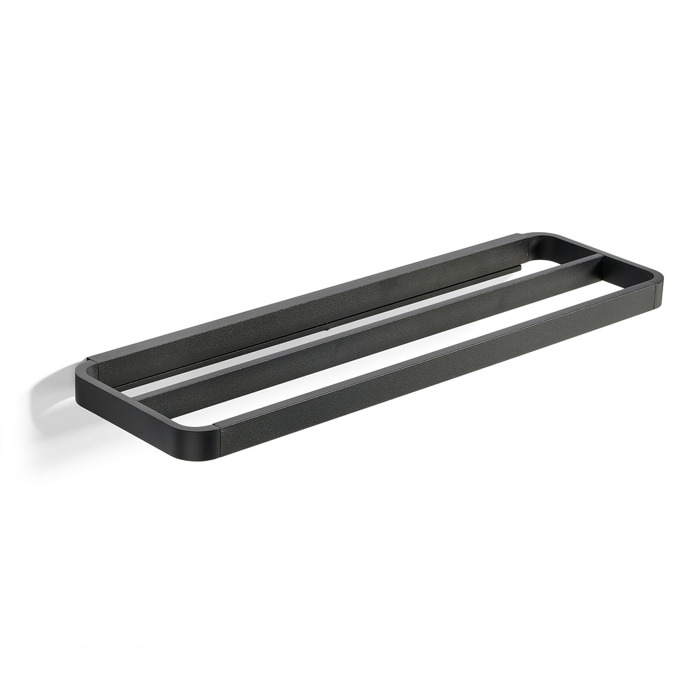 Zone Denmark - Rim Handtuchhalter | doppelt / 12 x 44 cm / schwarz