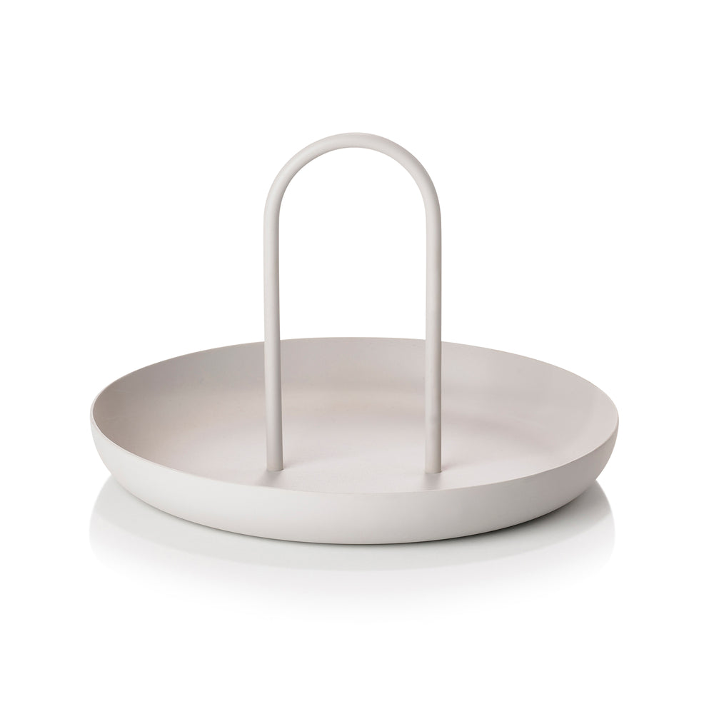 Zone Denmark - Singles Tablett | Ø 20 x 13 cm / warm grey