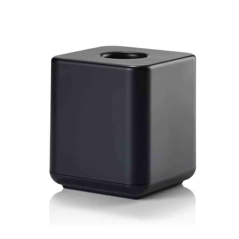 Zone Denmark - Ume Taschentuchbox | 13 x 13 x 15,1 cm / black